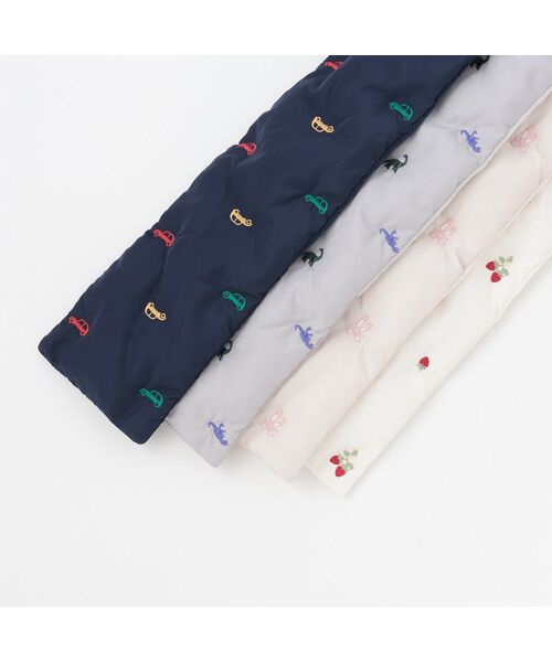 petit main / プティマイン マフラー・ショール・スヌード・ストール | アソート刺繍中綿マフラー | 詳細6