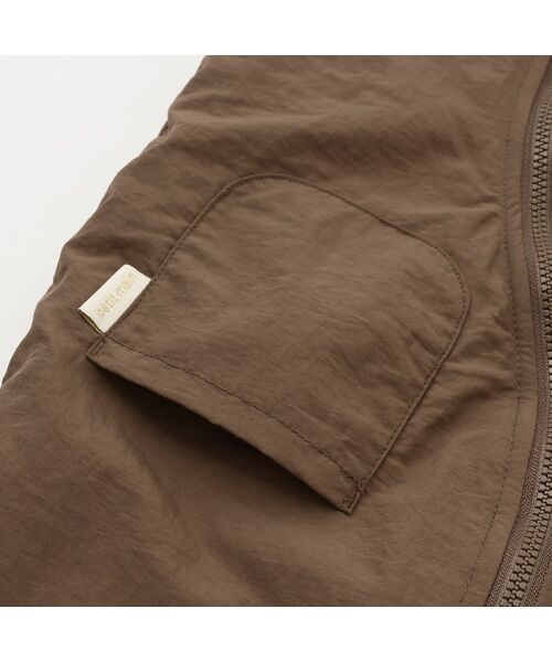 petit main / プティマイン ベビー・キッズウエア | 配色切替ジャンプスーツ | 詳細7