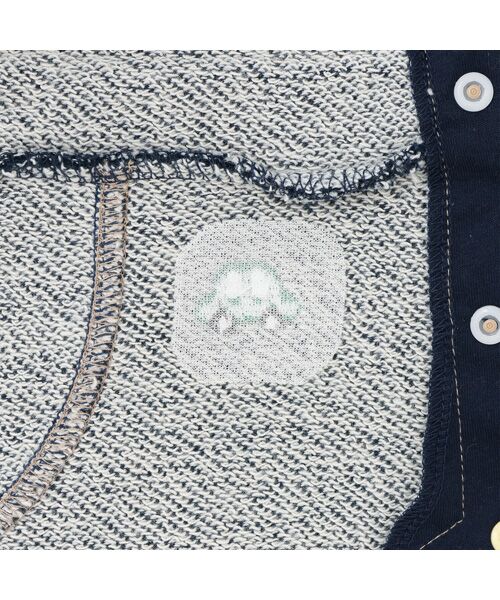 petit main / プティマイン ロンパース | 総刺繍衿つきカバーオール | 詳細13