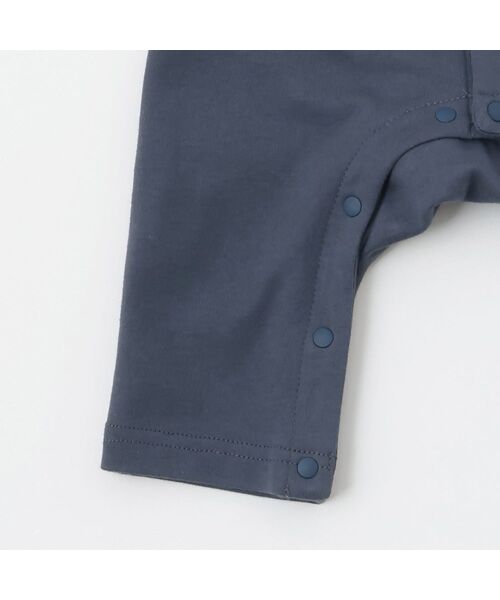 petit main / プティマイン ロンパース | クロシェベスト付きカバーオール | 詳細12