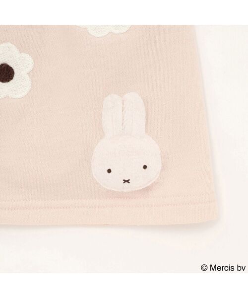 petit main / プティマイン ミニ・ひざ丈スカート | 【miffy】お花刺繍スカパン | 詳細7