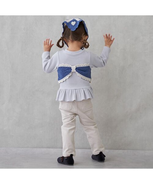 petit main / プティマイン その他パンツ | コーデュロイストレートパンツ | 詳細1