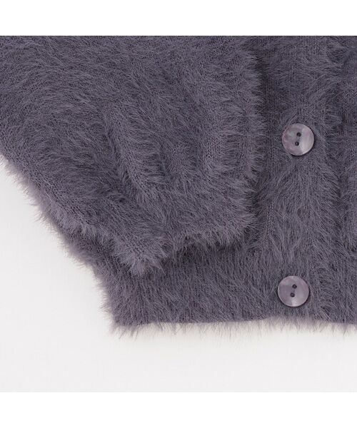 petit main / プティマイン カーディガン・ボレロ | 【リンク】シャギーニットカーディガン | 詳細6
