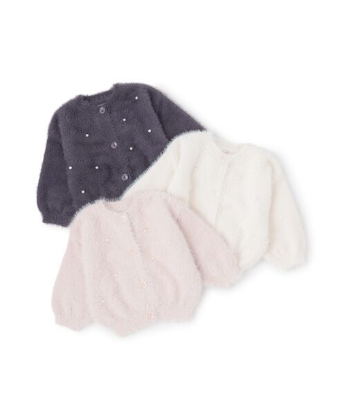 petit main / プティマイン カーディガン・ボレロ | 【リンク】シャギーニットカーディガン | 詳細8