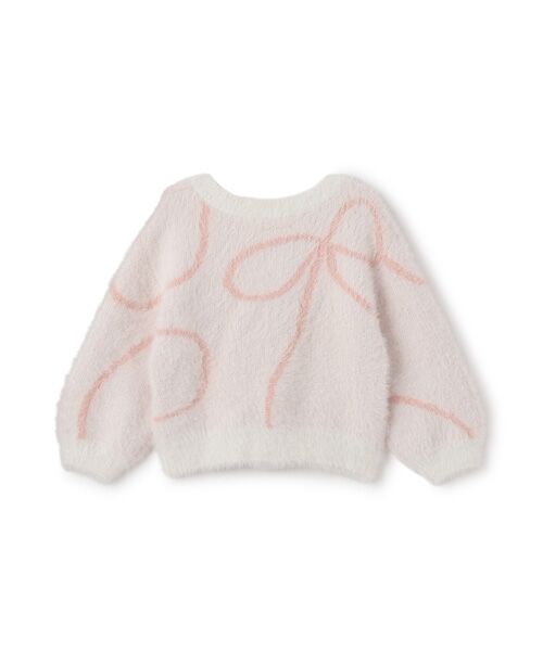 petit main / プティマイン カーディガン・ボレロ | 【リンク】シャギーニット柄カーディガン | 詳細5