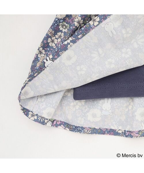 petit main / プティマイン チュニック | 【miffy】花柄ドッキングチュニック | 詳細11