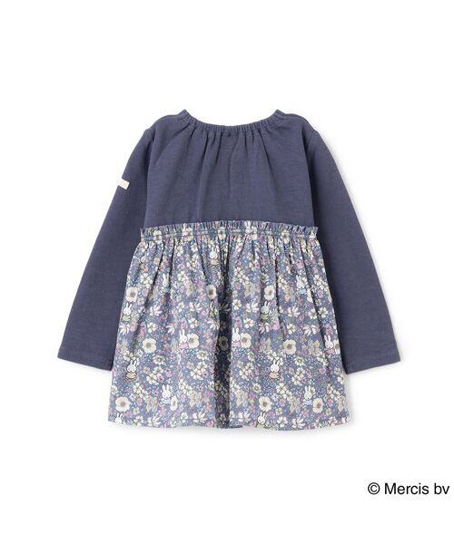 petit main / プティマイン チュニック | 【miffy】花柄ドッキングチュニック | 詳細7