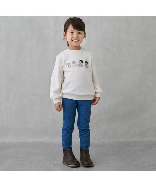 petit main / プティマイン スウェット | 【フワノビット】アソートアップリケトレーナー | 詳細3