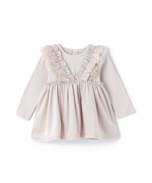 petit main / プティマイン チュニック | 【リンク】ドッキングフリルチュニック | 詳細4