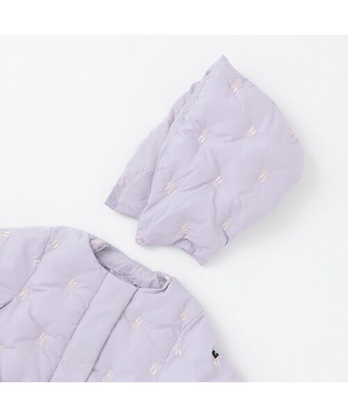 petit main / プティマイン ブルゾン | 【リンク】刺繍中綿ジャケット | 詳細10
