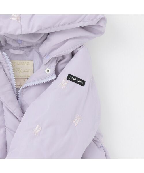 petit main / プティマイン ブルゾン | 【リンク】刺繍中綿ジャケット | 詳細11