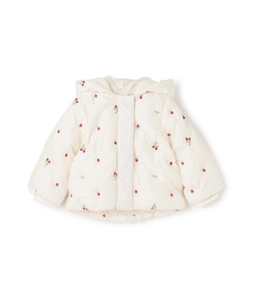 petit main / プティマイン ブルゾン | 【リンク】刺繍中綿ジャケット | 詳細6