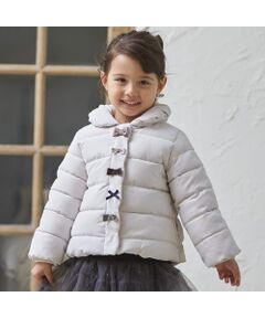 petit main / プティマイン ブルゾン | 中綿リボンジャケット