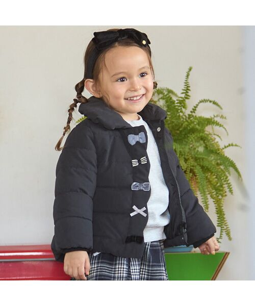 petit main / プティマイン ブルゾン | 中綿リボンジャケット | 詳細1