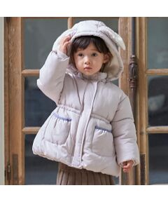 petit main / プティマイン ダウンジャケット・ベスト | もこもこウサギ中綿ジャケット