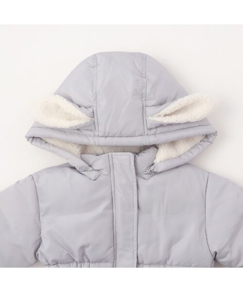 petit main / プティマイン ダウンジャケット・ベスト | もこもこウサギ中綿ジャケット | 詳細11