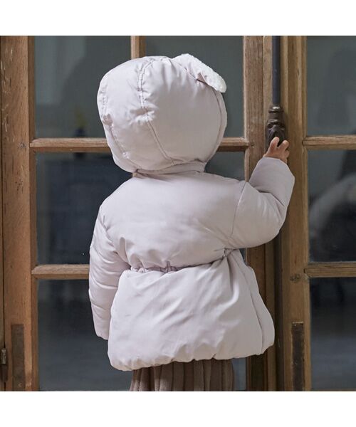 petit main / プティマイン ダウンジャケット・ベスト | もこもこウサギ中綿ジャケット | 詳細4