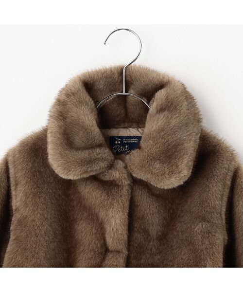 petit main / プティマイン その他アウター | 【リンク】フェイクファージャケット | 詳細10