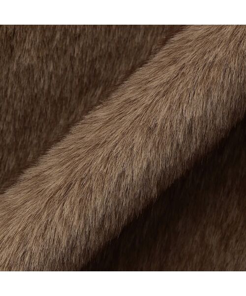 petit main / プティマイン その他アウター | 【リンク】フェイクファージャケット | 詳細15