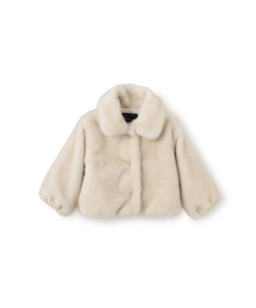 petit main / プティマイン その他アウター | 【リンク】フェイクファージャケット | 詳細8