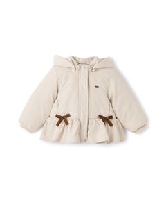 petit main / プティマイン ダウンジャケット・ベスト | ペプラムダウンジャケット