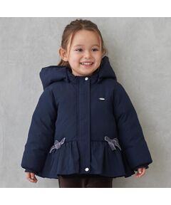 petit main / プティマイン ダウンジャケット・ベスト | ペプラムダウンジャケット