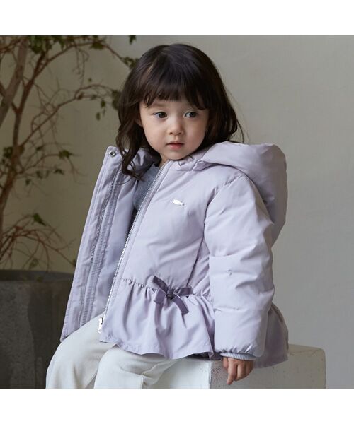 petit main / プティマイン ダウンジャケット・ベスト | ペプラムダウンジャケット | 詳細2