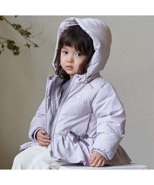 petit main / プティマイン ダウンジャケット・ベスト | ペプラムダウンジャケット | 詳細3