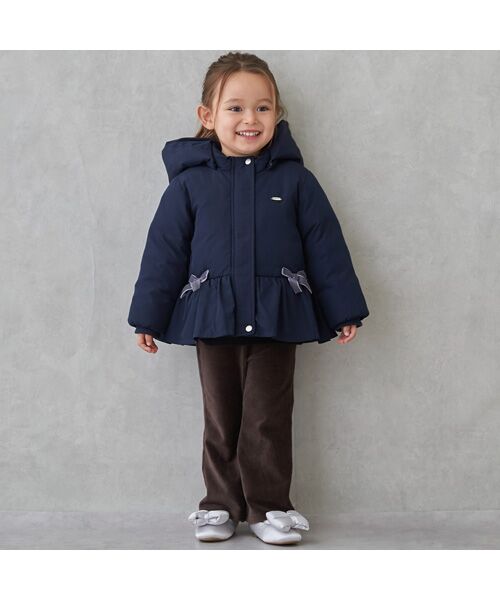 petit main / プティマイン ダウンジャケット・ベスト | ペプラムダウンジャケット | 詳細5