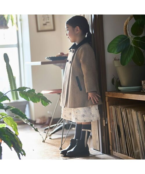 petit main / プティマイン その他アウター | 【リンク】ダブルブレストコート | 詳細3