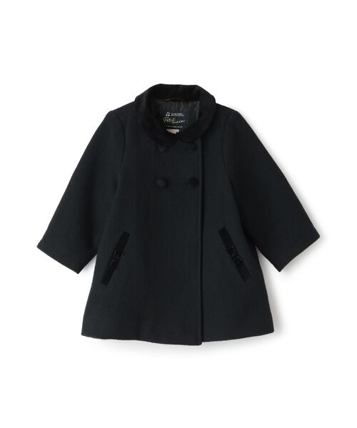 petit main / プティマイン その他アウター | 【リンク】ダブルブレストコート | 詳細7