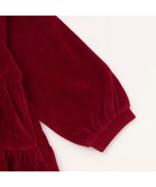 petit main / プティマイン ミニ丈・ひざ丈ワンピース | 【miffy】衿ティアードワンピース | 詳細7