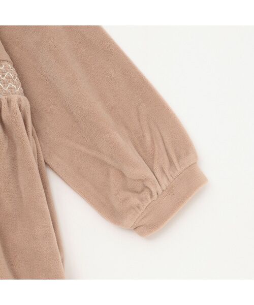 petit main / プティマイン ミニ丈・ひざ丈ワンピース | ベロアレースワンピース | 詳細8