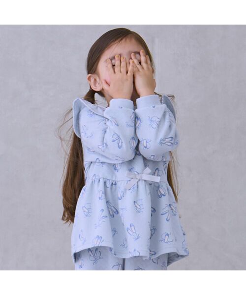 petit main / プティマイン ルームウェア | GIRLSキルティングパジャマ | 詳細1