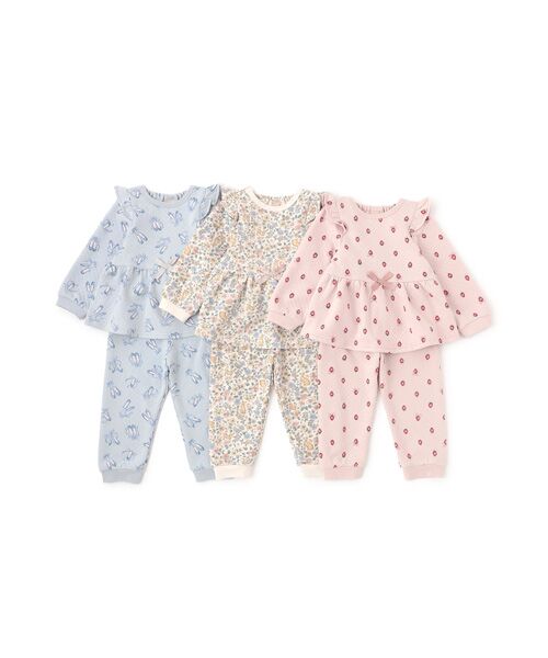 petit main / プティマイン ルームウェア | GIRLSキルティングパジャマ | 詳細12