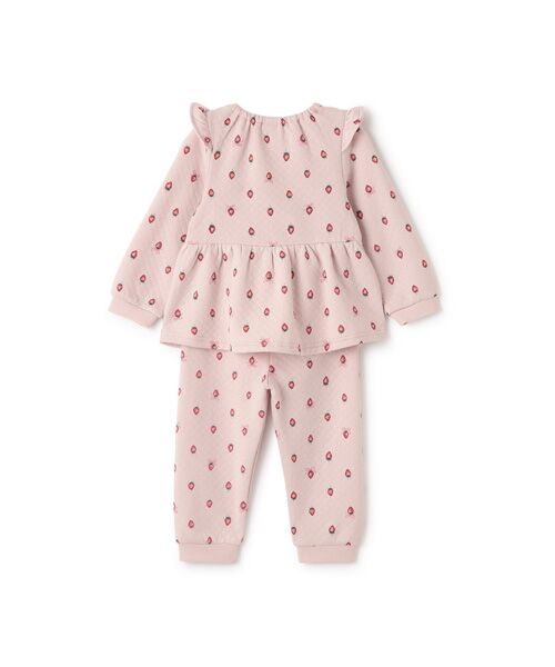 petit main / プティマイン ルームウェア | GIRLSキルティングパジャマ | 詳細3