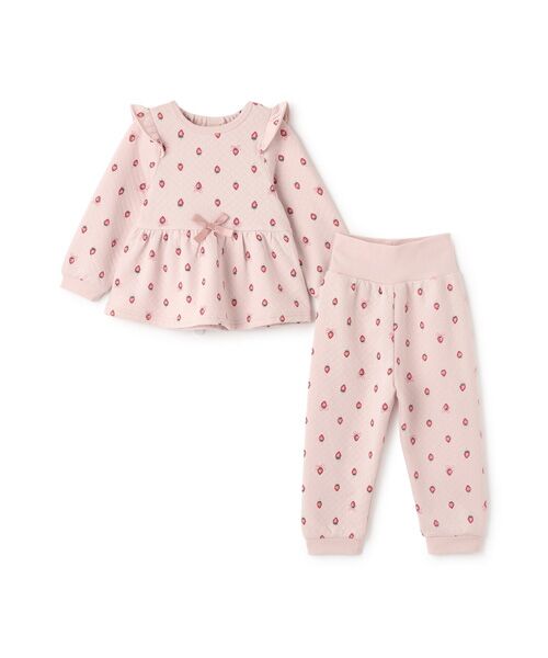 petit main / プティマイン ルームウェア | GIRLSキルティングパジャマ | 詳細4