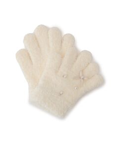 petit main / プティマイン 手袋 | パールリボン手袋