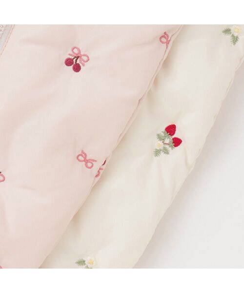 petit main / プティマイン ベビー・キッズウエア | 【GIRLS】モチーフキルトジャンプスーツ | 詳細7