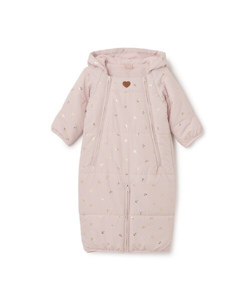 petit main / プティマイン ベビー・キッズウエア | チェリー総柄2WAYジャンプスーツ | 詳細2