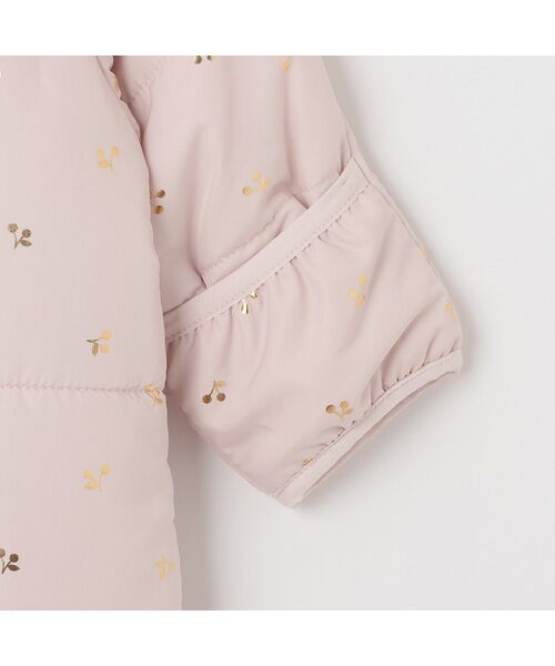 petit main / プティマイン ベビー・キッズウエア | チェリー総柄2WAYジャンプスーツ | 詳細9