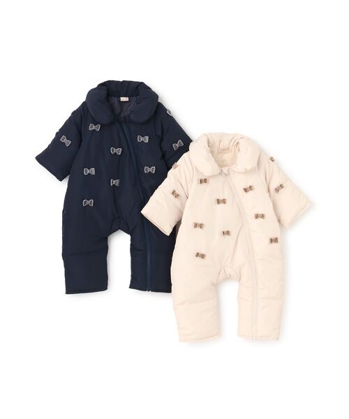 petit main / プティマイン ベビー・キッズウエア | 【リンク】ちびリボンジャンプスーツ | 詳細11