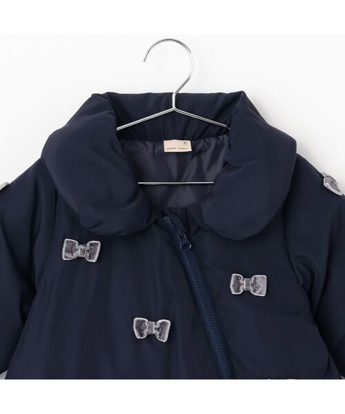 petit main / プティマイン ベビー・キッズウエア | 【リンク】ちびリボンジャンプスーツ | 詳細4