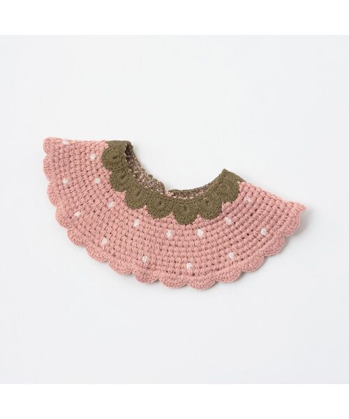 petit main / プティマイン ロンパース | イチゴ衿付きロンパース | 詳細12