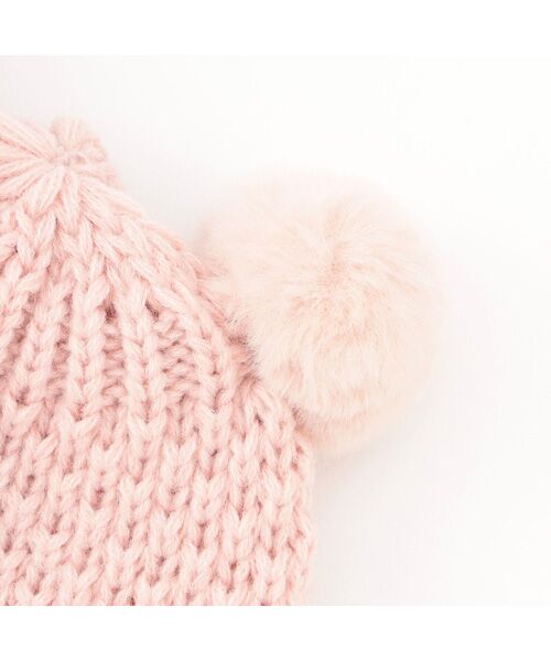 petit main / プティマイン ニットキャップ | ぽんぽんニット帽 | 詳細7