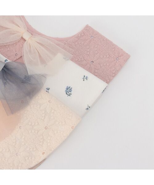 petit main / プティマイン スタイ・ビブ | チュールリボンアソートスタイ | 詳細5