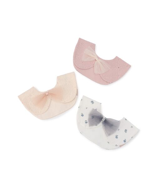 petit main / プティマイン スタイ・ビブ | チュールリボンアソートスタイ | 詳細8