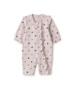 petit main / プティマイン ロンパース | アソート前フリルカバーオール