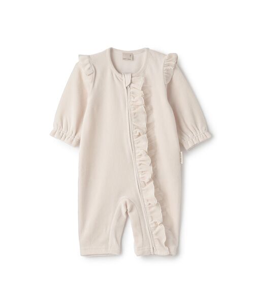 petit main / プティマイン ロンパース | アソート前フリルカバーオール | 詳細3