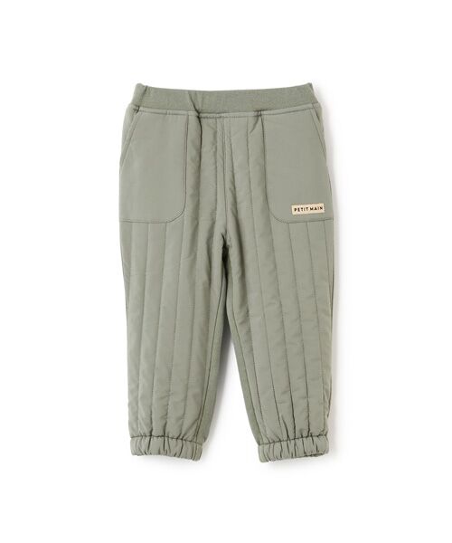 petit main / プティマイン その他パンツ | 切り替えキルティングパンツ | 詳細3